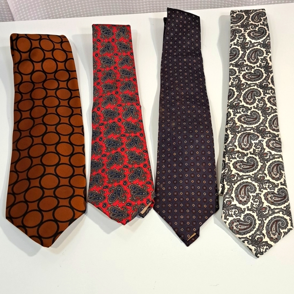‼️💰‼️Vintage 4 Tie Bundle
